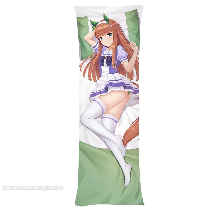 Dakimakura Pretty Derby Silence Suzuka обнимающая наволочка для всего тела отаку домашнее