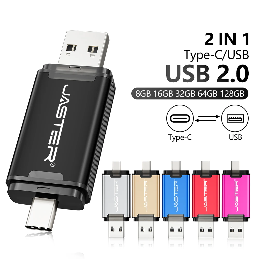 USB-флешка Type-C пластиковая 128 ГБ с возможностью нанесения логотипа, флеш-накопитель 64 ГБ черного цвета, USB-накопитель 32 ГБ, креативный подарок, USB-флешка 16 ГБ с индивидуальным дизайном (art.: 3920dad89bd47) - 3920dad89bd47