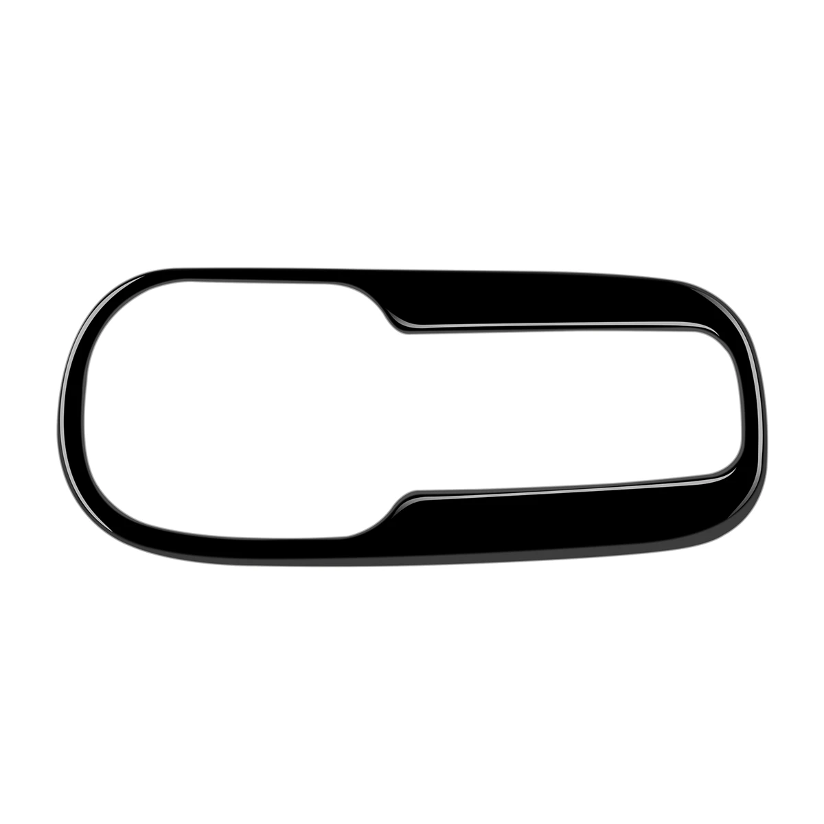 

RHD Car Bright Black Rear Third Row Water Cup Holder Decoration Cover Trim for Sienta 2022 2023