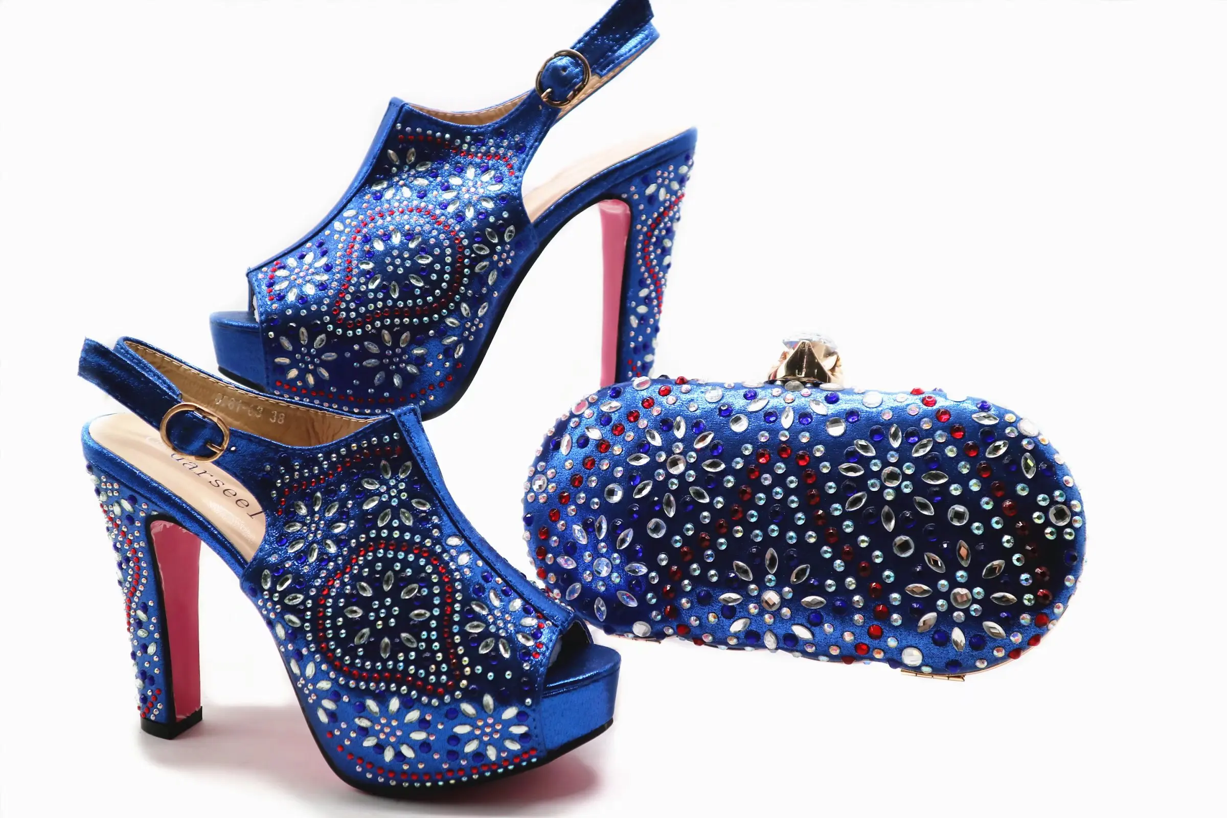 Doershow хорошая цена африканская Свадебная обувь Итальянская с подходящими сумками