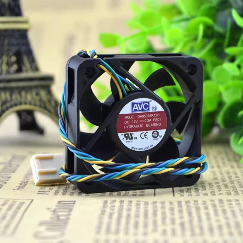 5015 12 В 0 2 А DA05015R12H ШИМ Контроль температуры 5 см 4300 об/мин Тихий маленький