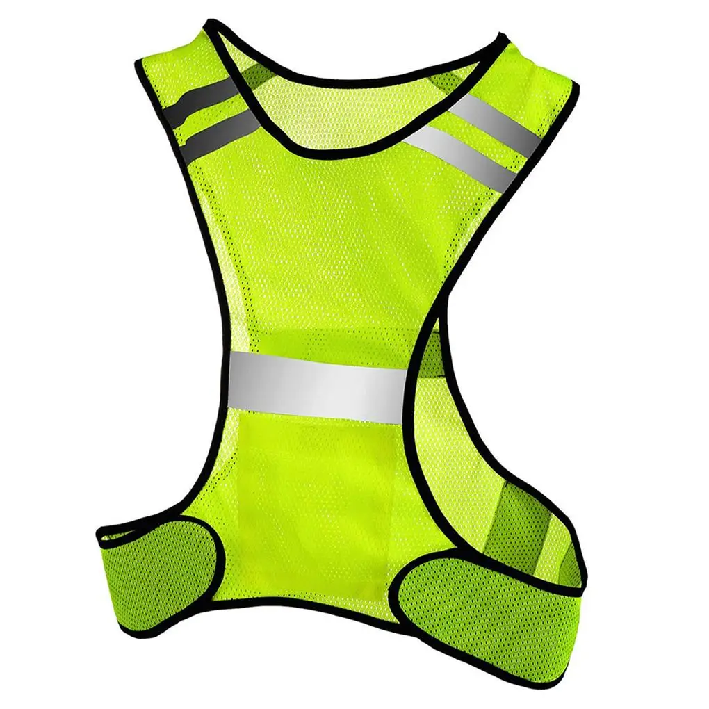 

Reflective Vest High Visibility Warning Jacket Night Cycling
