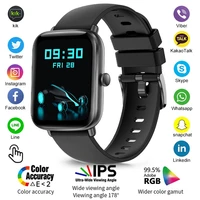 smart watch men bluetooth heart rate monitor full touch dial call fitness tracker ip67 waterproof smartwatch men women