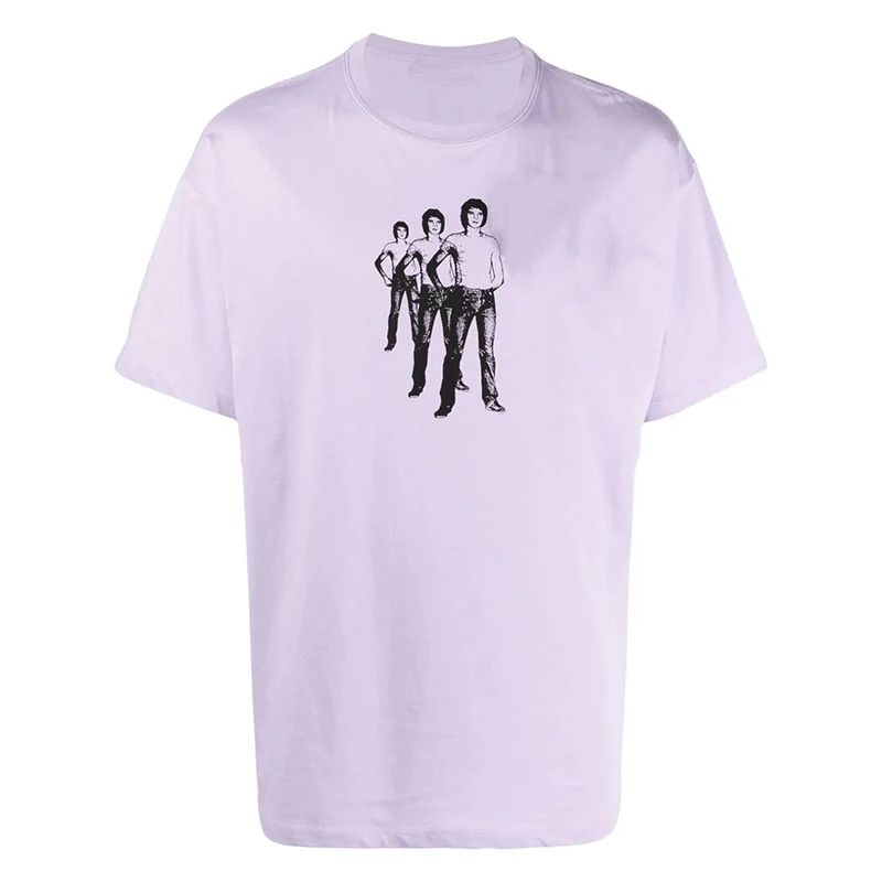 Женская футболка с коротким рукавом в стиле ретро