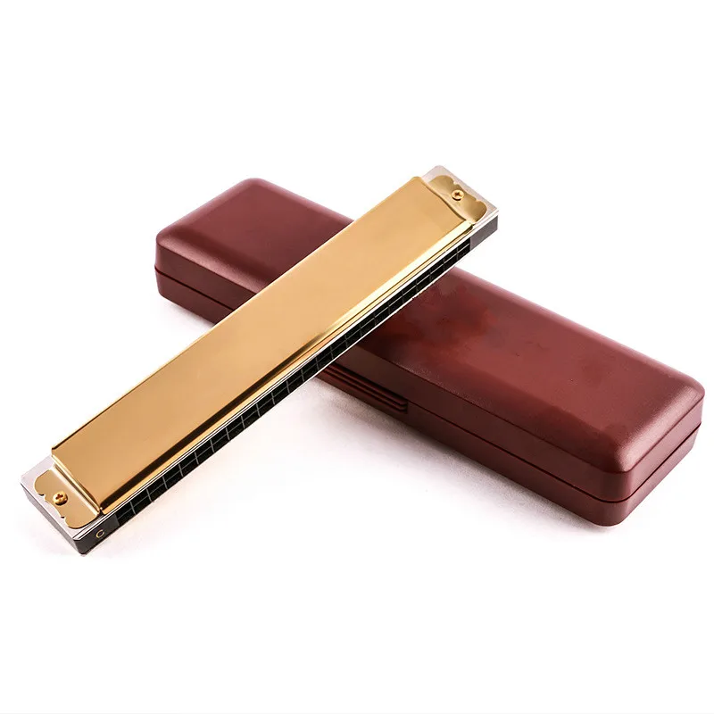 

C Harmonica Mouth Organ 24 Holes Musical Instruments Adult Children Student Beginners