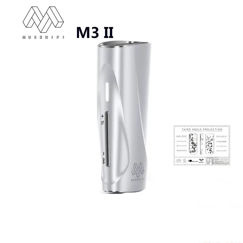 

Цифровой аналоговый преобразователь MUSEHIFI M3 II Dual CS43131 DAC AMP MUSE SPACE Поддержка режима киберспорта 3,5 мм/4,4 мм с Type-C/светильник-ning M1 A01 ZERO S12