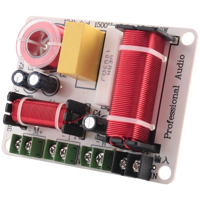 3-полосный динамик делитель частоты 300 Вт Hi-Fi кроссоверный фильтр распределитель
