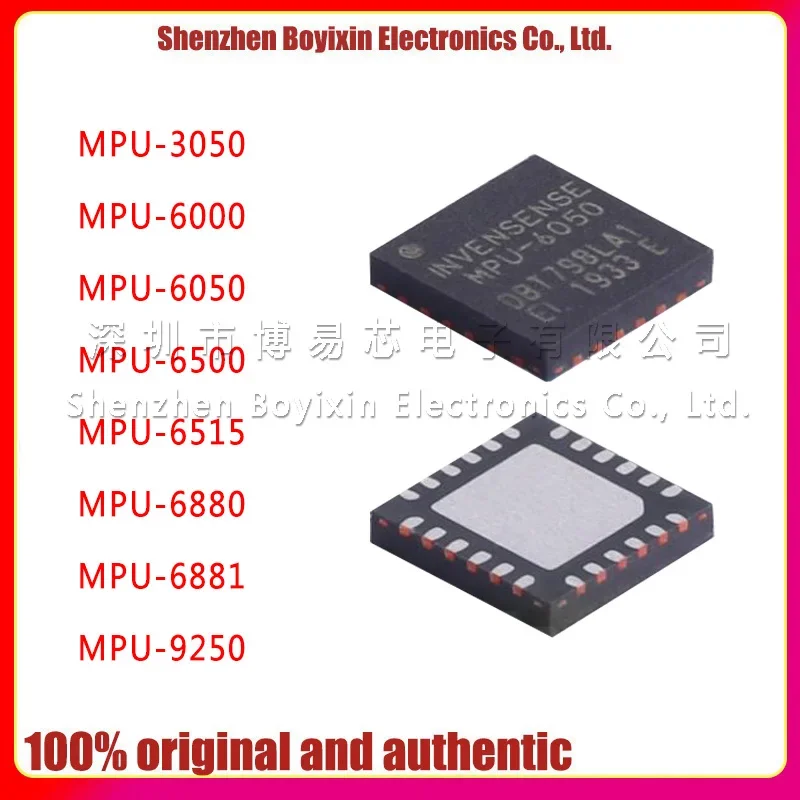 Оригинальный MPU-3050 MPU-6000 MPU-6050 MPU-6500 MPU-6880 MPU-9250