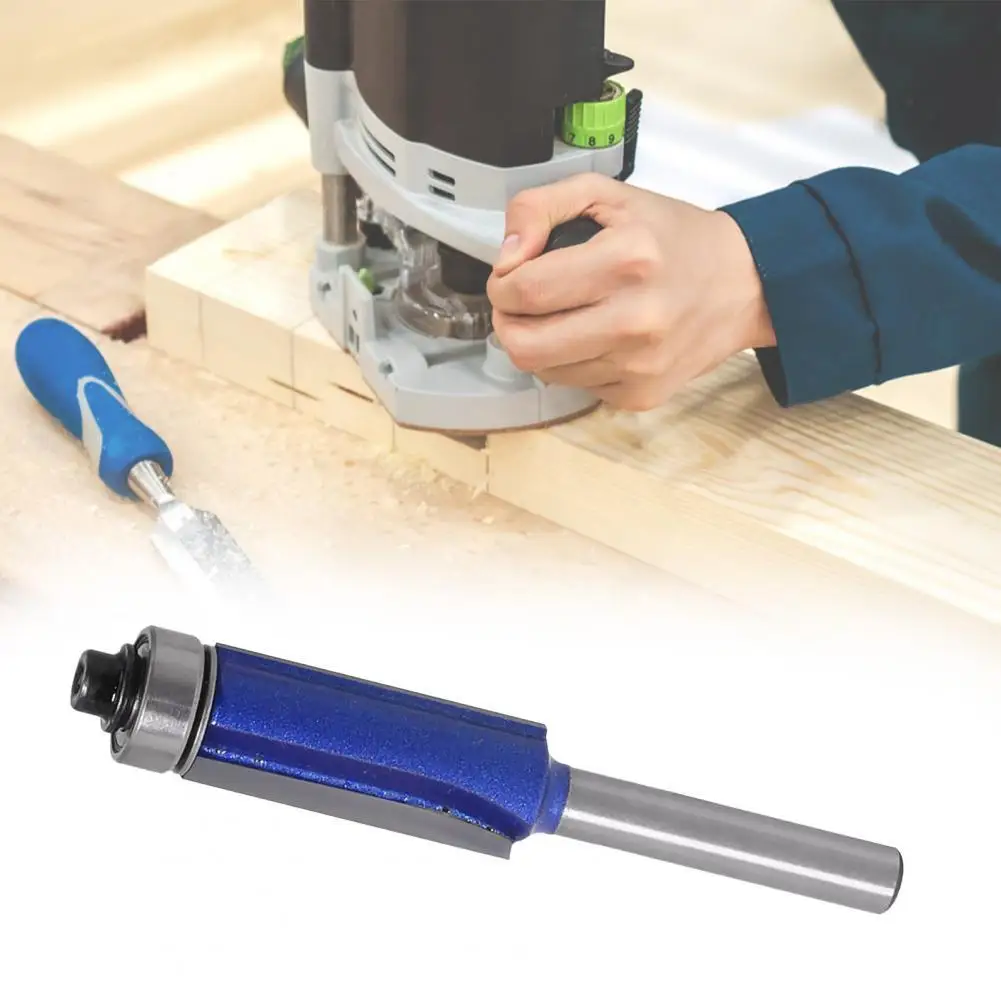 

Anti-rebound Fully Enclosed Bearing Bearing Flash Trim Router Bit for Carpenter