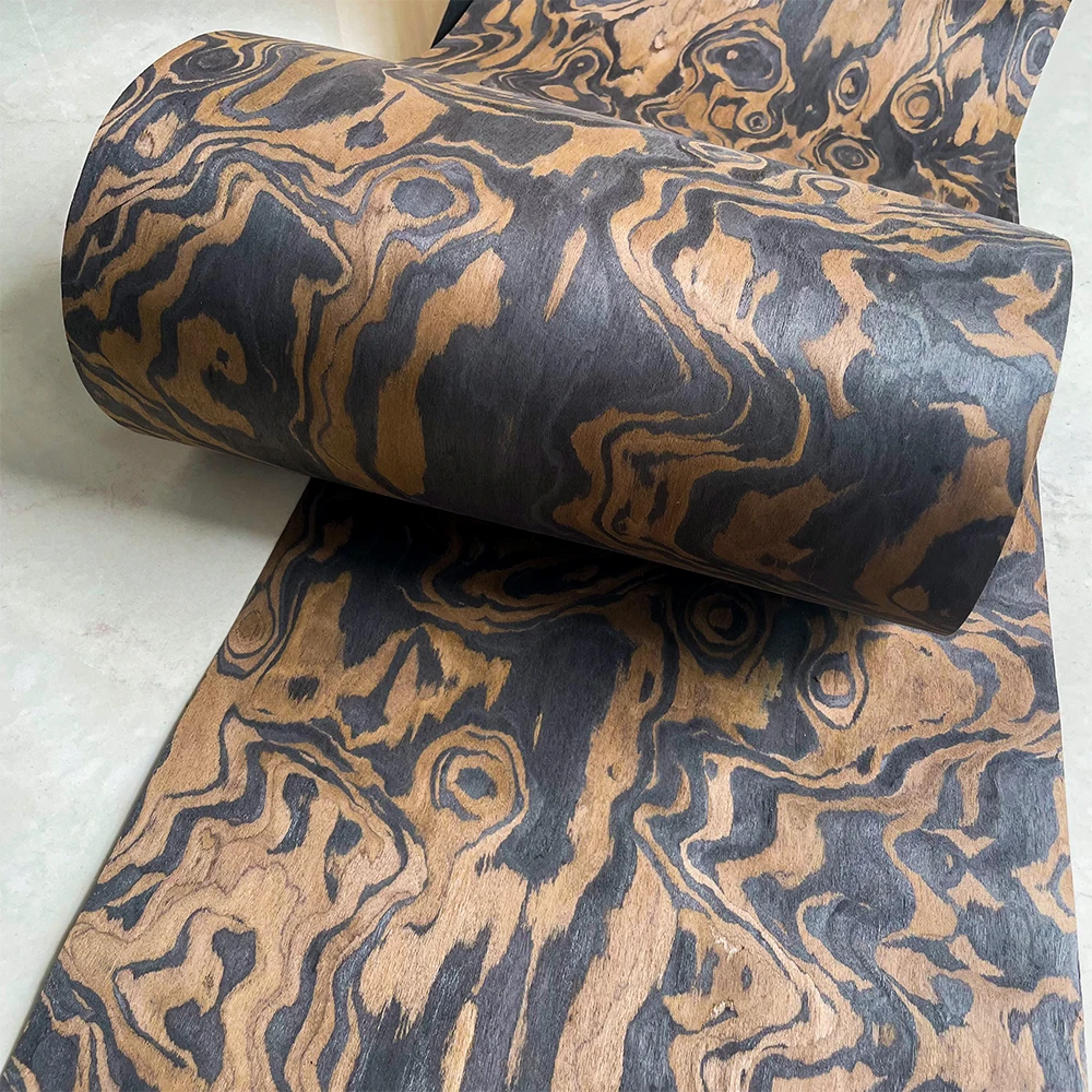 Тотем шаблон черный орех древесный шпон ручной работы DIY столярная мебель