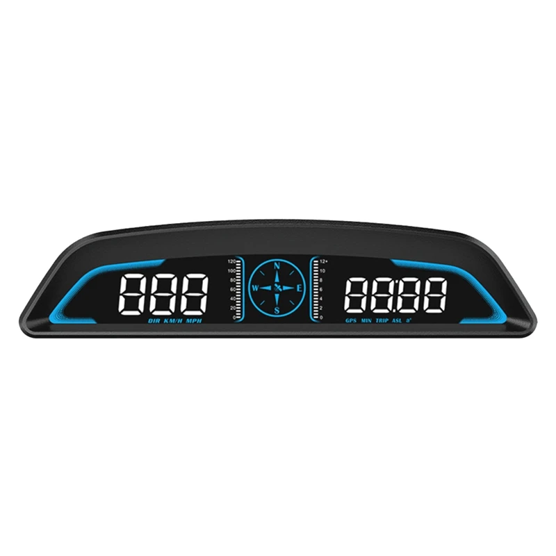 

Auto HUD Head Up Display GPS Car Hud Speedometer Car Projector With Altitude Compass Overspeed Alarm Car Accessories