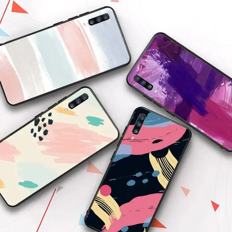 Чехол для телефона с изображением граффити маслом Redmi 8 9 9A Samsung J5 J6 Note9 Huawei NOVA3E