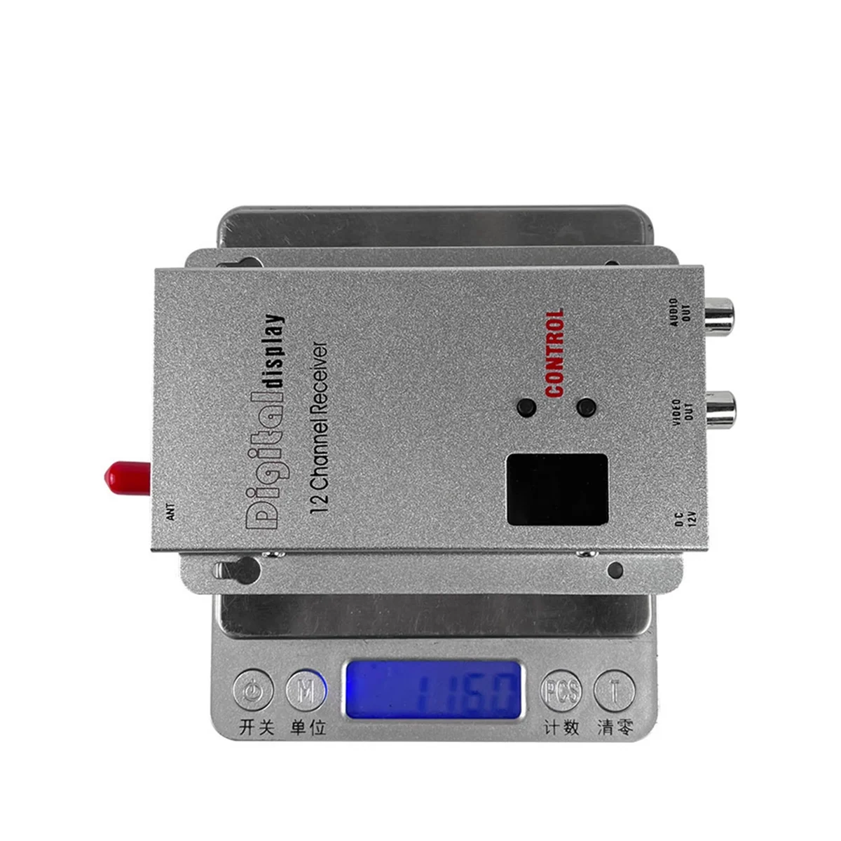 FPV 1 2G 6 Вт VTX-передатчик 8 каналов + 5 12-канальный приемник VRX 2 антенны 0 МВт/25 МВт/800