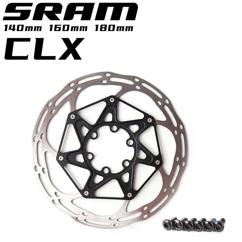 

SRAM Centerline X CLX дорожный и горный велосипедный линейный Тяговый/гидравлический дисковый тормозной ротор 140 мм 160 мм 6 дюймов
