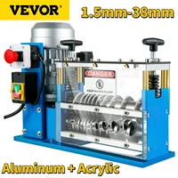 vevor electric wire stripping machine with blade 370w 1 5mm 38mm 220v for removing plastic rubber from wires recycling copper