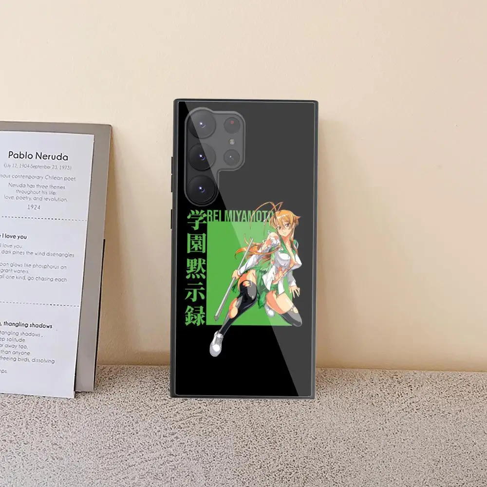H_highschool OF THE D_dead Phone Case For Samsung Galaxy S24 S23 S22 S21 S20 Ultra FE Plus Black Glass Cover
