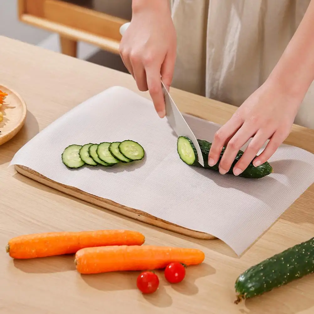 

Customizable Size Cutting Board Flexible Cutting Board Disposable Cutting Board Sheets for Cooking Traveling Bbqs Easy