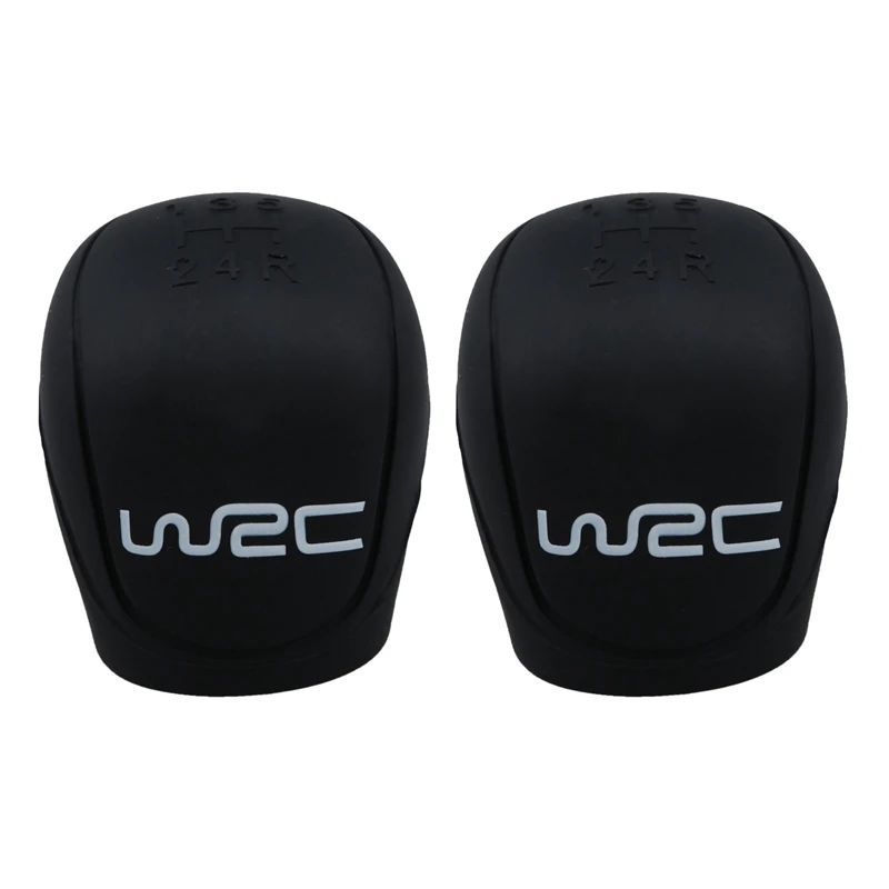 

2X Car Styling Universal Handbrake Grips Durable Car Interior Gear Shift Collars Silicone Gear Head Shift Knob Cover