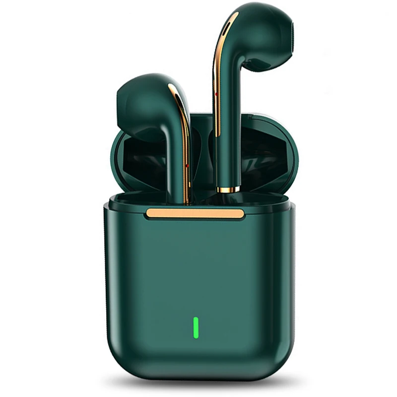 

TWS J18 Wireless Earbuds Fone Bluetooth With Charging Box 2022New Earpoddings Sport Waterproof Bluetooth Headphones Earplugs TWS