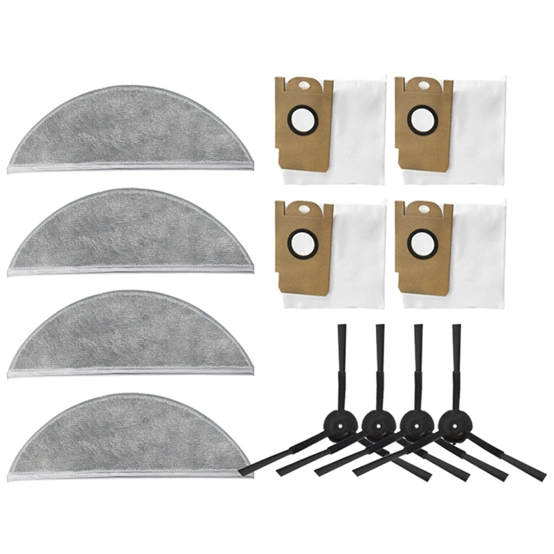 

Replaceable Accessories Dust Bag Side Brush For Lydsto R1 Robot Vacuum Cleaner Mop Cloths Spare Parts