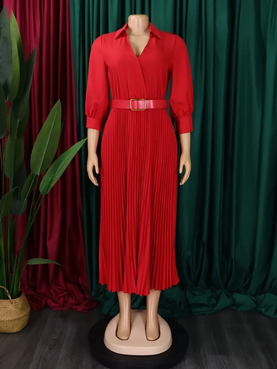 Женский весенний однотонный приталенный пояс средней длины с V-образным вырезом