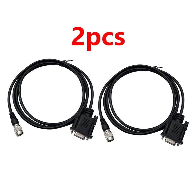 

2pcs Brand NEW nikon Data Download Cable for nikon total stations 6-Pin COM RS232 date cable Compatible win8 / win7 / win10