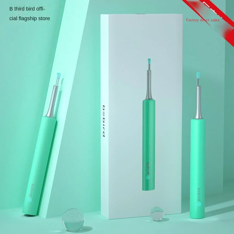 

Умный визуальный Высокоточный эндоскоп, Ушная палочка T5, интеллектуальная личная гигиена, удаление ушного воска, Электрический ковш, инстр...