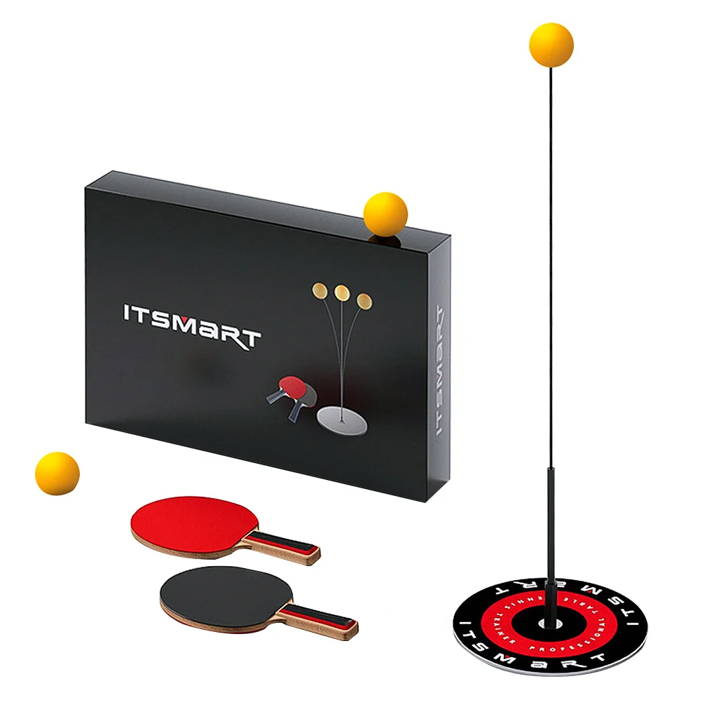 

Racket Kids Playset Table Tennis Training -pong Single Device Elastic Parent-child
