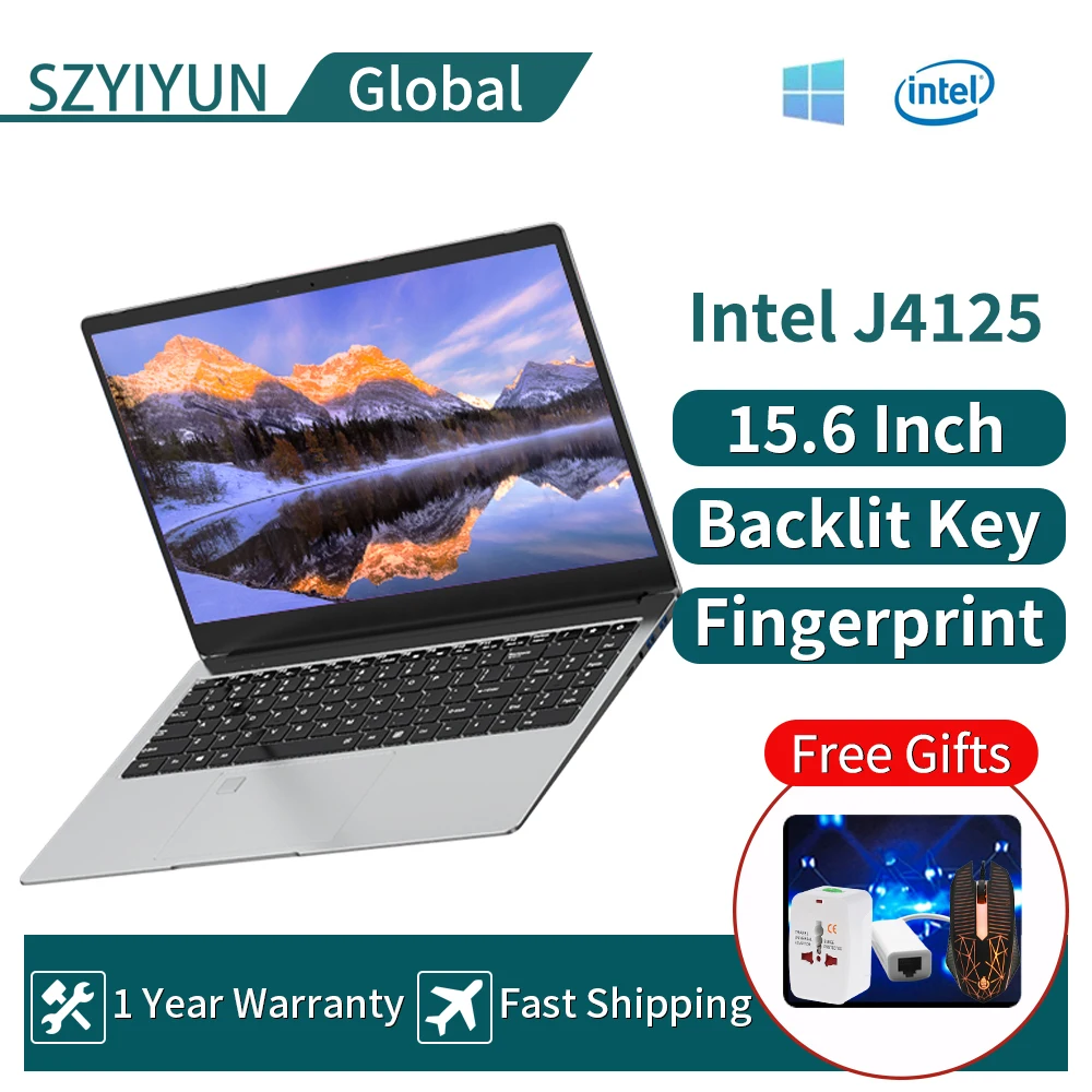 

Ноутбук Intel J4125, 12 Гб ОЗУ, 512 ГБ SSD