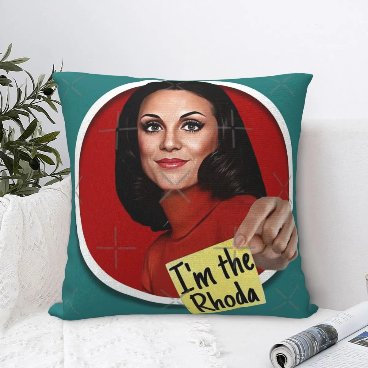 Rhoda- Мэри Тайлер Moore Show наволочка наволочки декоративная