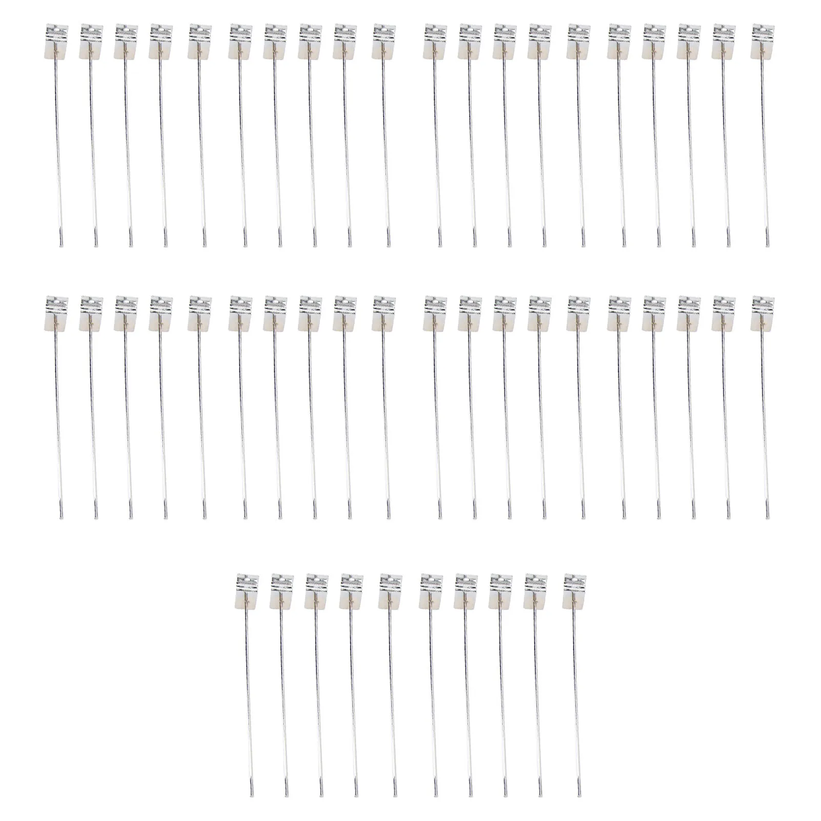 50 шт. Крючок для слота 20 см 3 мм планка из алюминиевого сплава настенный крючок