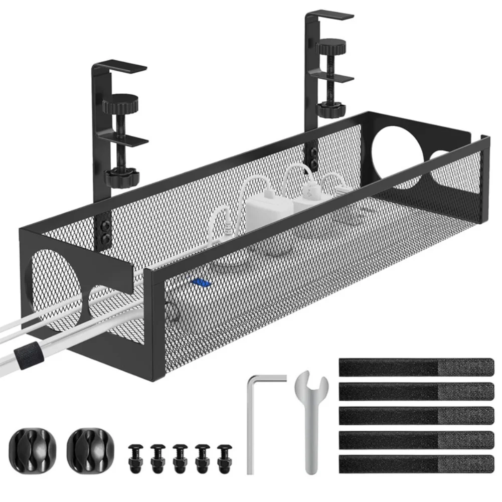 

Металлический органайзер для кабелей