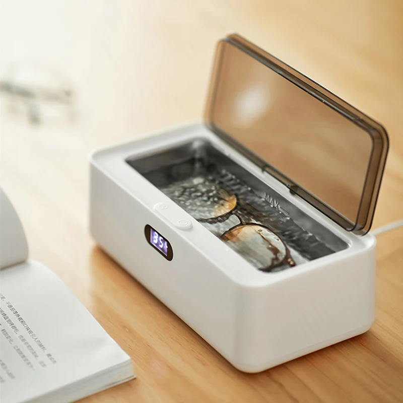 Olayks ультразвуковой очиститель портативный для очков ювелирных изделий зубных