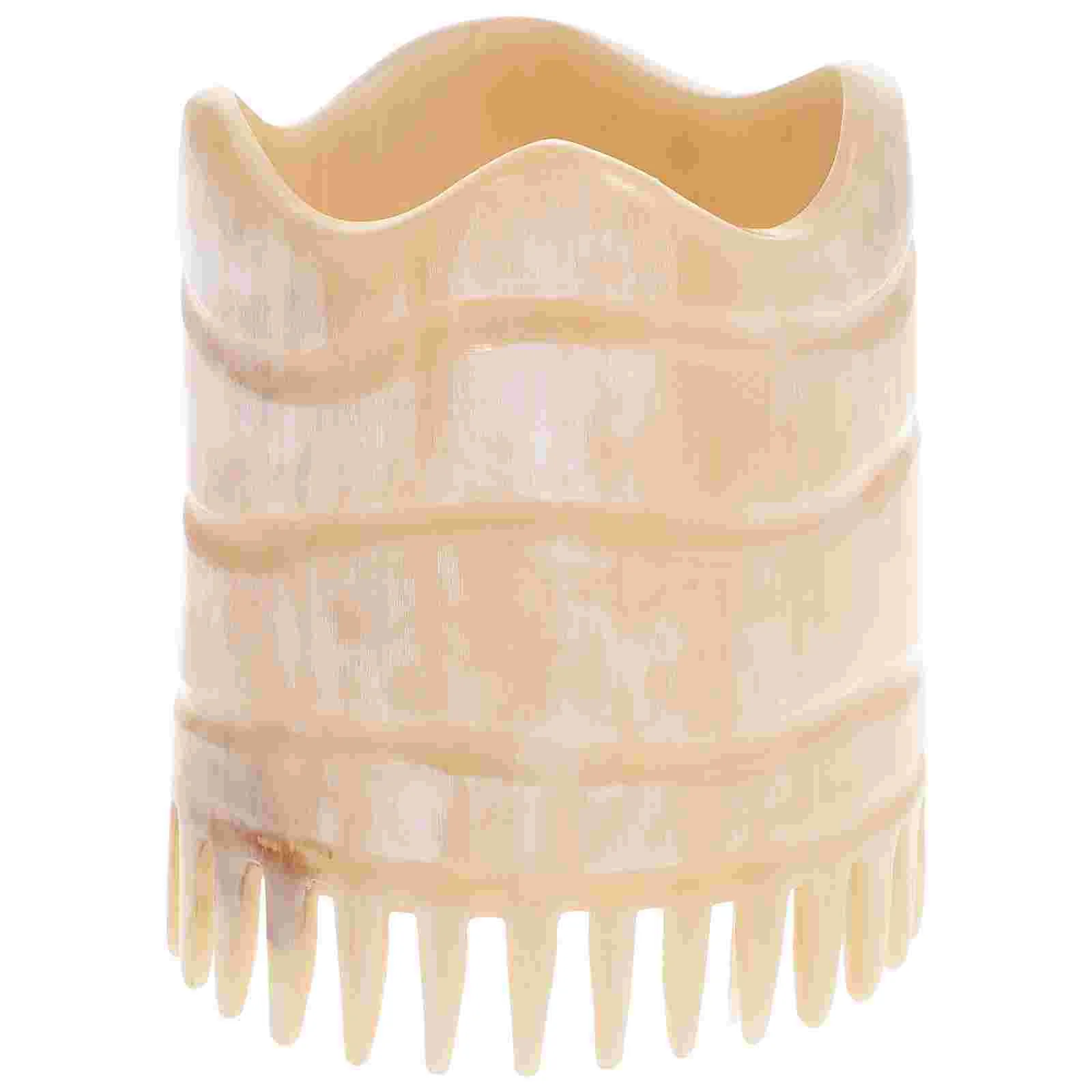 

Hair guasha scalp comb Scalp Scalp Brush Horn Material Scalp Care Shampoo Brush for sheep horn combs Shower comb Accessory