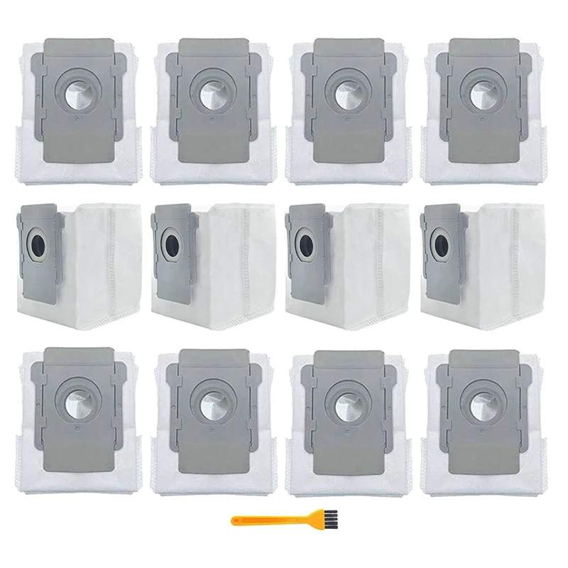 

Вакуумные мешки для Irobot Roomba I7 I8 I3 I4 I6 I7 + Plus I и S, пакеты для автоматического удаления грязи, 12 упаковок