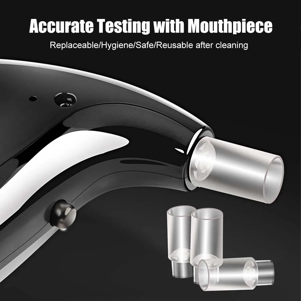 New Digital Arrival Alcohol Breath Tester Breathalyzer Drink Driving Analyzer Detector Test Police Breathalyser Device LEDScreen