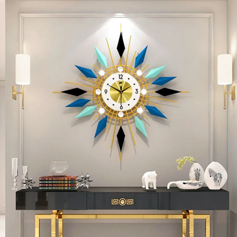 

Metal Nordic Digital Wall Clocks Creative Unusual Bathroom Wall Clocks Silent Creative Reloj Mural Office Decoration HY50WC