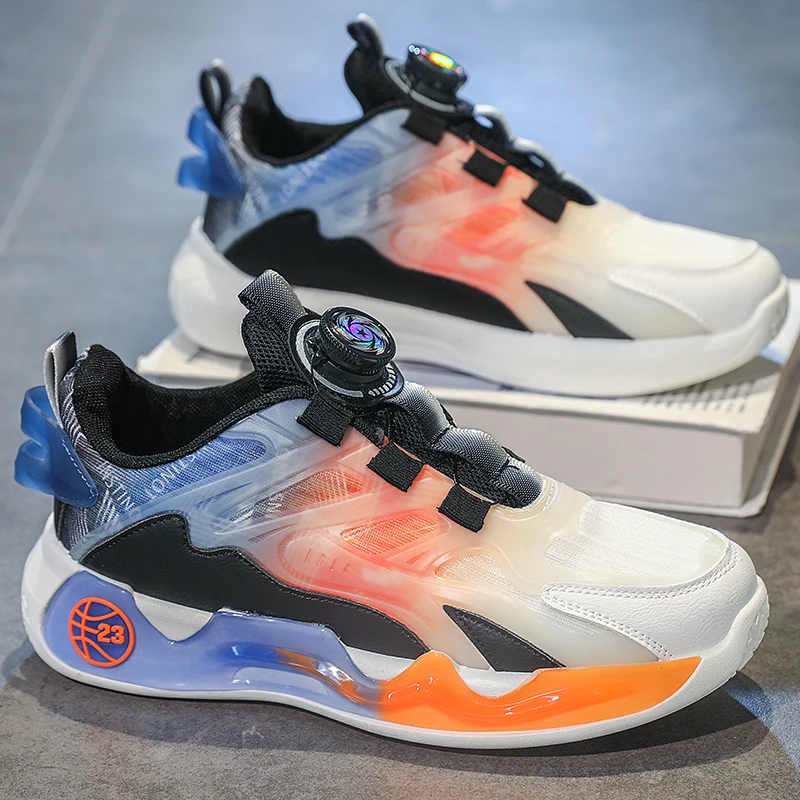 Кроссовки мужские и женские со съемной поворотной пряжкой модная Роскошная