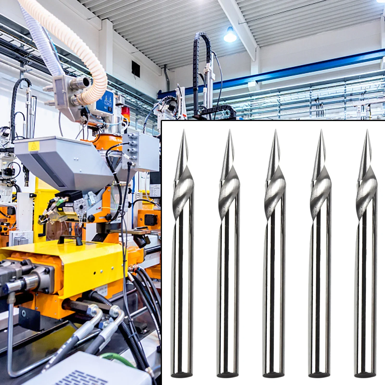 Твердосплавные стержни V-образный паз 20-градусное лезвие твердосплавный медный