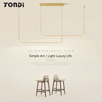 TONDI Hot Sale Modern Led Chandelier Dining Table Dining Room Kitchen Pendant Light Face Light Home Decor Lighting