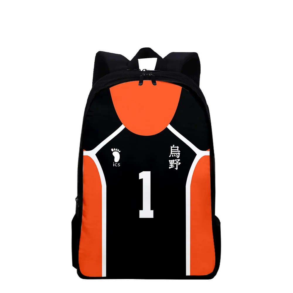 

Японский рюкзак Haikyuu для учеников начальной и средней школы, Подарочный Водонепроницаемый ранец из ткани Оксфорд для ноутбука, школьная сум...