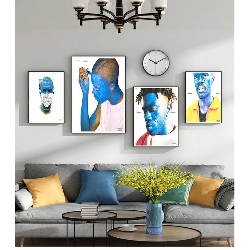 

obrazy plakat Brockhampton Hot Album All American Trash Saturation Hip Hop Rap Music Star Art Canvas Painting Poster Home Decor