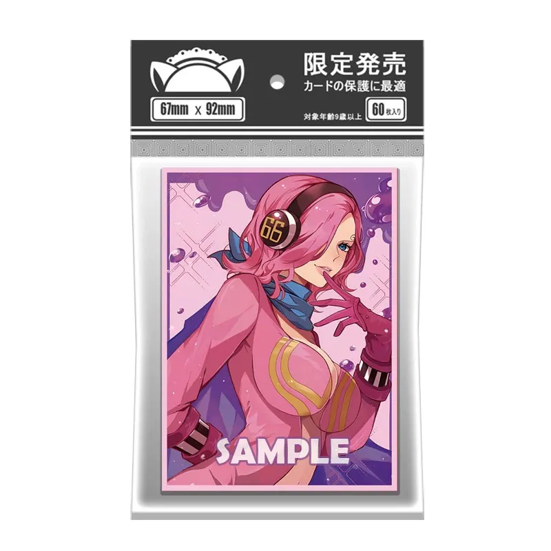 60 шт. лазерные наружные рукава для карт в стиле аниме защита настольных игр