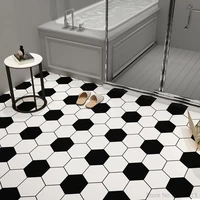 drop shipping self adhesive waterproof kitchen bathroom vinyl tile sticker furniture floor decor moisture resistant kitchen
