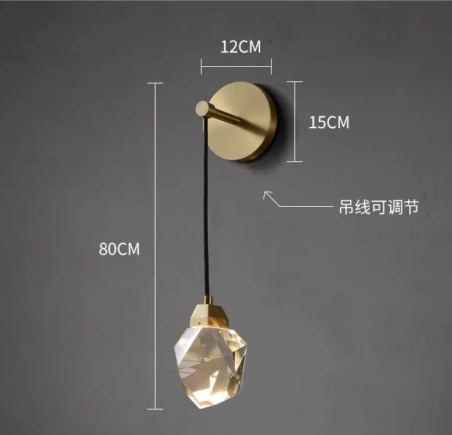 

Подвесной хрустальный светильник LZPZ RUI