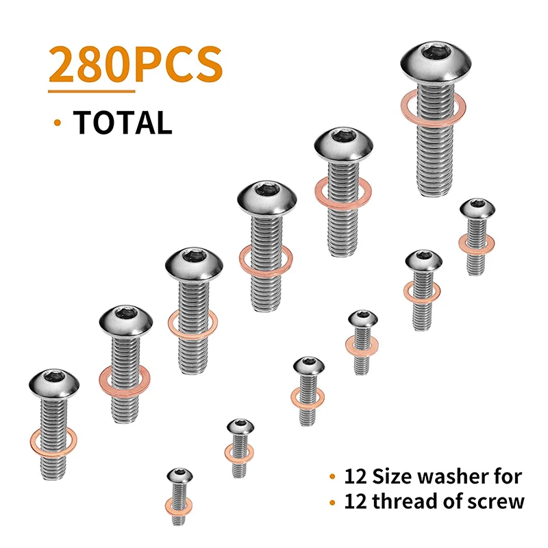 Электрическая шайба 280/180 шт. твердая медная регулируемая плоское кольцо для