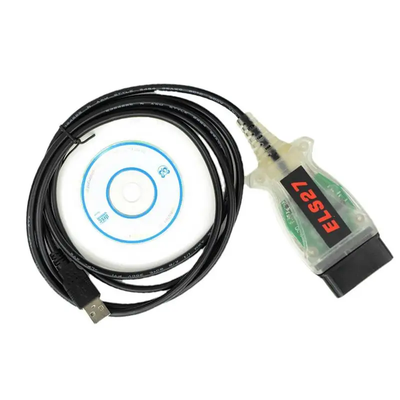 

Кабели OBD2 ELS27 для Mazda Lincoln ForMercury, переключаемая скорость, USB интерфейс, диагностический кабель, инструмент