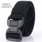 Ремень мужской Тактический Нейлоновый, с магнитной пряжкой, эластичный, быстросъемный