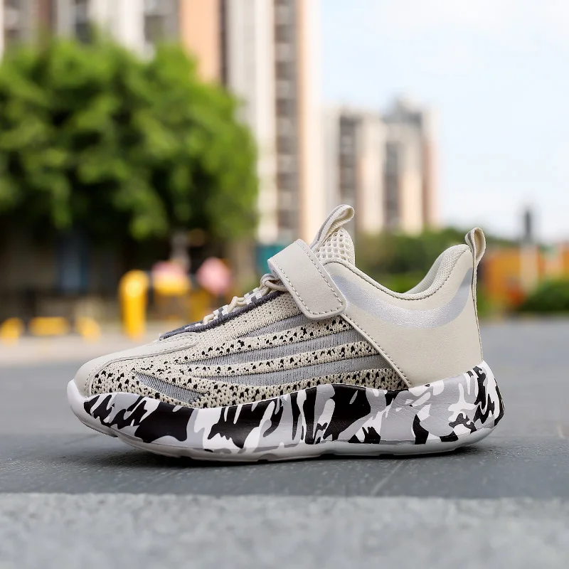 2023 Spring Summer Children Shoes Girls Boys Fashion Running Shoes Breathable Sports Shoes Light Casual Shoes Kids Sneakers