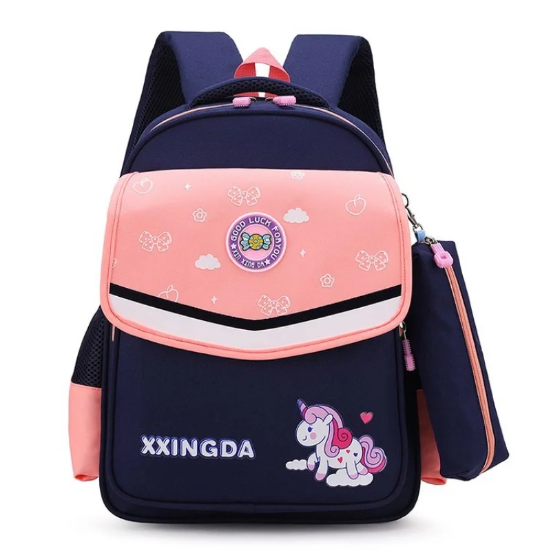 Girls Unicorn Boys Dinosaur Cartoon Lightweight Backpacks 2022 New Children Students Grades 1-6 Cute School Pen Bags Fashion Hot